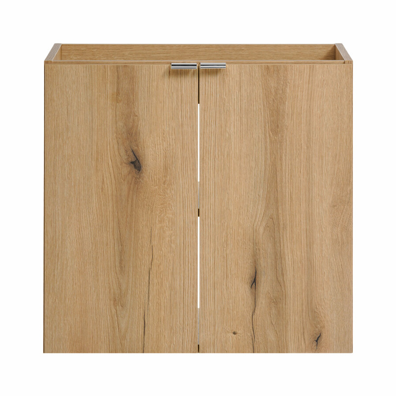 Meuble sous vasque 2 portes NOVA OAK salle de bain 50,60 et 80cm - 60